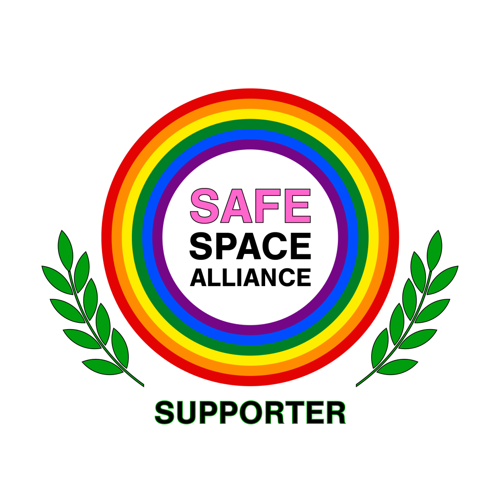 Safe Space Alliance Supporter digital badge – Safe Space Alliance